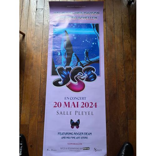 Affiche Yes  En Concert