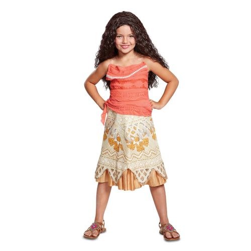 Déguisement Vaiana Deluxe Fille - Taille: 3 - 4 Ans (97 - 109 Cm)