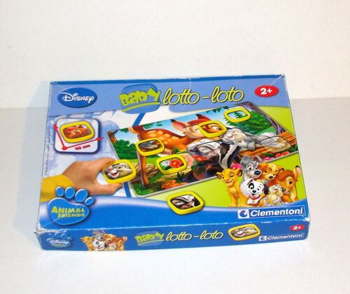 Baby Lotto Loto Disney Animal Friends Style Puzzle Enfants Aristochats Bambi Le Roi Lion Les 101 Dalmatiens