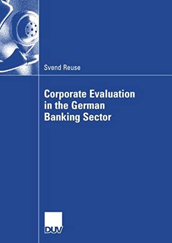 Corporate Evaluation In The German Banking Sector