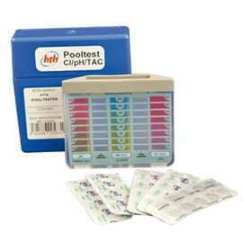 HTH - Trousse d'analyse Pooltester Chlore / pH / ALK