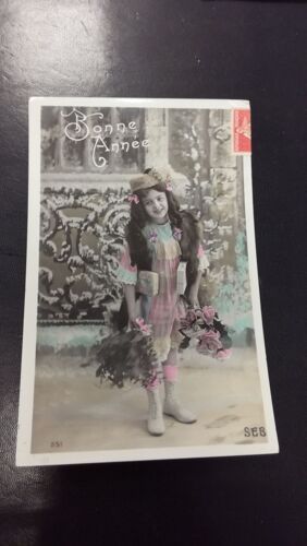 Carte Postale " Bonne Annee " Seb N° 951 En L'état Sur Les Photos