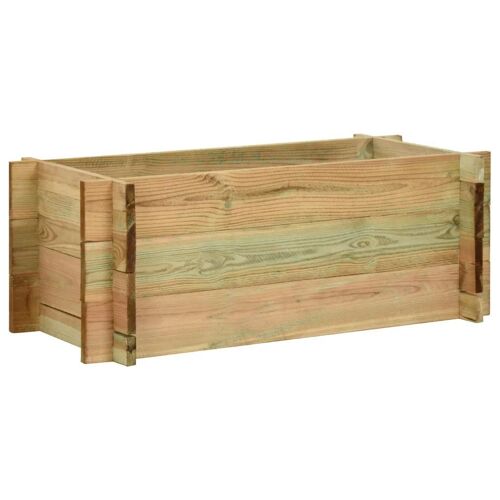 Jardiniere Surelevee Pour Legumes Bois De Pin Impregne 80 Cm