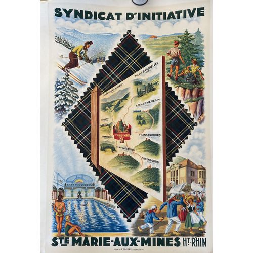 Affiche Sainte Marie Aux Mines Haut Rhin