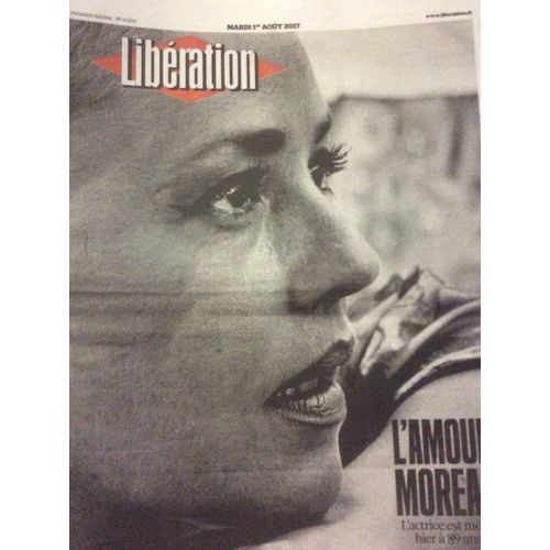 Libération N°11256 Du 01/08/17 : L' Amour Moreau