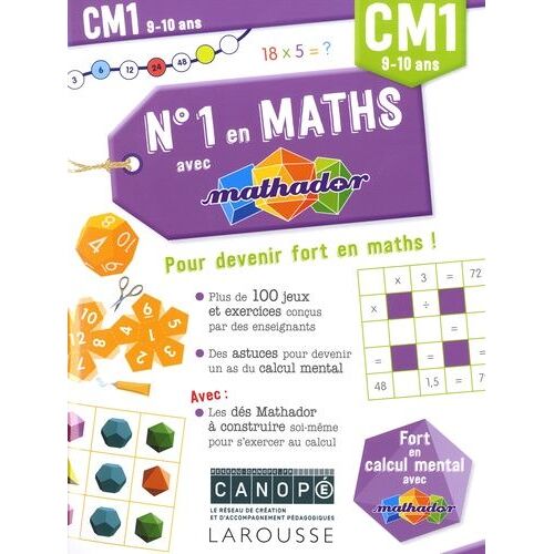 N° 1 En Maths Avec Mathador Cm1