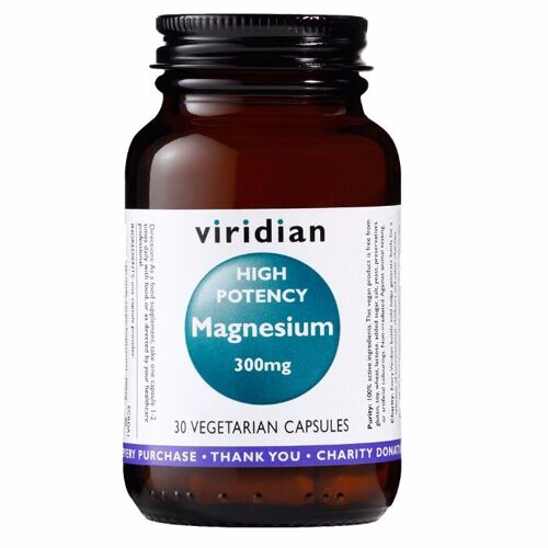 Viridian High Potency Magnesium 30 Veg Bouchons 