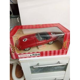 Polistil 1692 Tonka, Jaguar Type E Xk E 4.2 L Cabriolet Rouge 1/16,-Polistil
