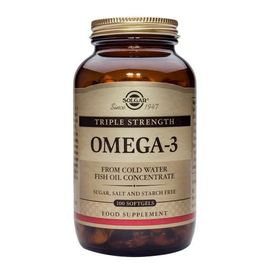 Solgar Triple Strength Omega-3 Fish Huile 100 Douxgels 