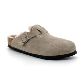 Birkenstock - Sabot En Fourrure Pour Adulte Boston - Beige - 45