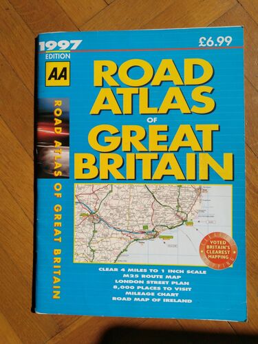 Raod Atlas Of Great Britain