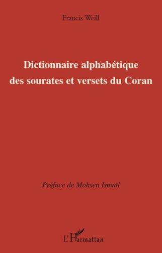Dictionnaire Alphabétique Des Sourates Et Versets Du Coran