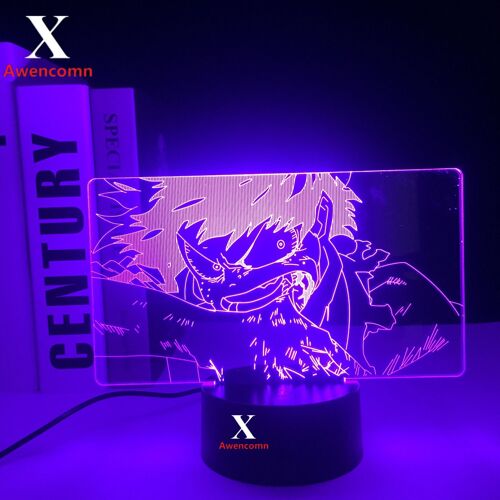 Lampe Led 3d Anime My Hero Academia, Izuku Midoriya, Décoration De Chambre D'enfant, Cadeau D'anniversaire, Manga, Lumière