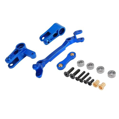 Manivelle De Direction En Métal Et Lien De Direction Pour Arrma 1/8 Infraction / 3s Rc Car Parts, Bleu