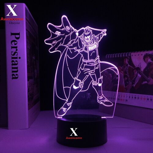 Lampe Led Thème My Hero Academia En 3d, Luminaire Décoratif D'intérieur, Idéal Pour Une Chambre À Coucher Ou Comme Cadeau D'anniversaire
