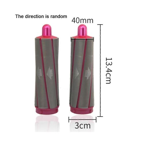2pcs Pour Supersonic Sèche-Cheveux Curling Attachment Curling Barrels 40mm Et Adaptateurs Curl Automatique
