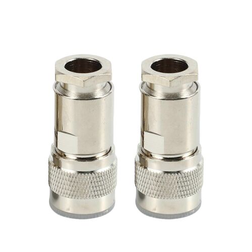 2 Pcs N Type Mâle Pince RG8 LMR400 RG165 RG213 7D-FB RF Connecteur coaxial