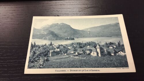Carte Postale Talloires Duingt Et Le Lac D Annecy En L'état Sur Les Photos