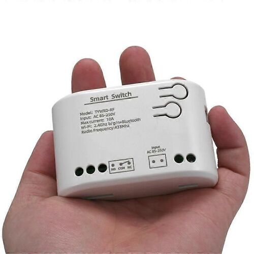 1CH RF Smart Switch AC85-250V WIFI Tuya Télécommande 433 Interrupteur D¿éclairage 10A Rele Relais Auto-Verrouillage