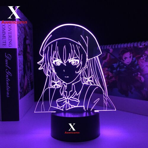 Veilleuse Led Pour Chambre À Coucher, Cadeau D'anniversaire, Gadget, Lampe De Table, Yukinoshita