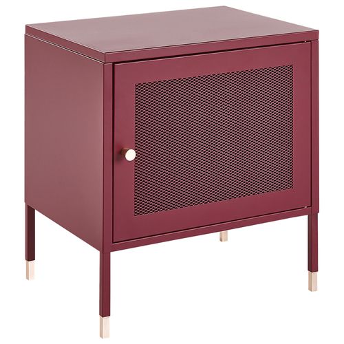 Table De Chevet Rouge Foncé Ossett