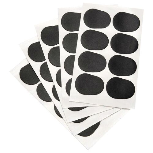 40 Pcs Sax Bec Embouchure Coussins, 0,8 Mm Ténor/Clarinette & Saxophone Embouchure Patchs Pads
