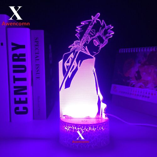 Lampe Led 3d Blanche En Acrylique Pour Chambre À Coucher, Lumière De Base, Cadeau D'anniversaire Cool