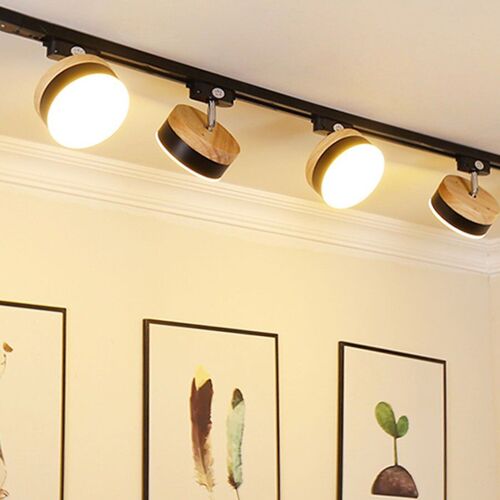 Spot Lumineux Led En Forme De Macaron, 12w, Design Nordique, Éclairage D'intérieur, Luminaire Décoratif De Plafond, Idéal Pour Un Magasin De Vêtements