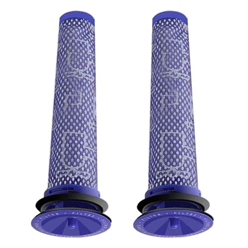Lot de 2 Filtres pour Dyson Remplace Pré-Moteur lavables Pre Motor filtre Compatible pour Aspirateur Dyson DC58 DC59 DC61 DC62 DC74 V6 V7 V8 série Vacuum Filtre Mélange de Matériaux Standard 2 Packs