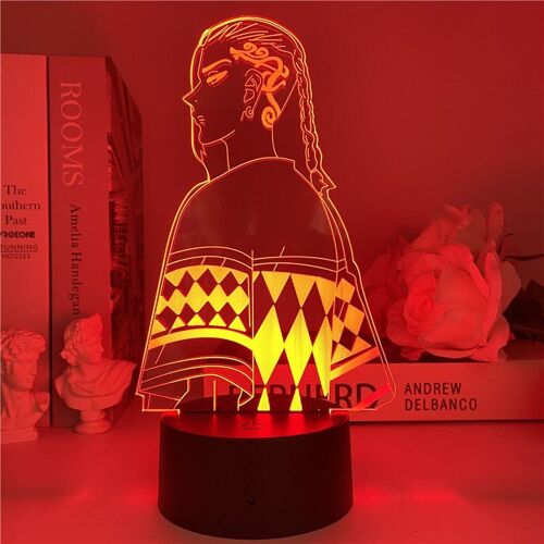 Lampe De Décoration En 3d Pour Chambre D'enfant, Nouveau Modèle De Dessin Animé De Tokyo Vengeance, Sano Manjiromo, Ryuzu, Ji Ken, Cadeau Pour Enfants