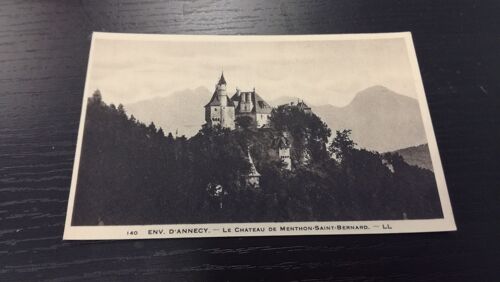 Carte Postale Chateau De Menthon Saint Bernard Annecy En L'état Sur Les Photos