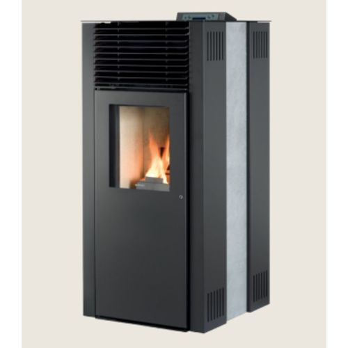 Poêle À Granulés 5.5kw Noir Leios7pierre