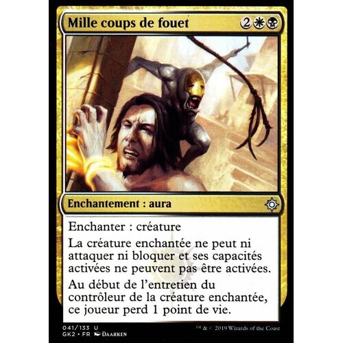 Mille Coups De Fouet - Mtg - Kits De Guildes Allégeance De Ravnica - U - 41/133
