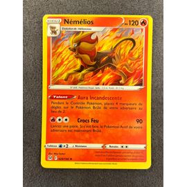 Némélios Holographique 029/196 Epée Et Bouclier Origine Perdue