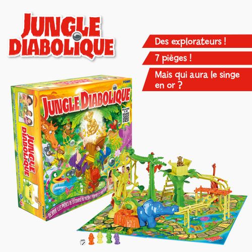 Les Jeux Prescolaires - Tomy Games Jungle Diabolique