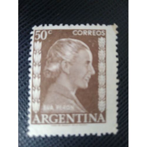 Timbre Argentine Yt 524 Eva Perón (1919-1952) 1952 ( 121207 )