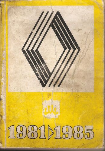Valeurs De Controles Et De Reglages Renault 1981-1985