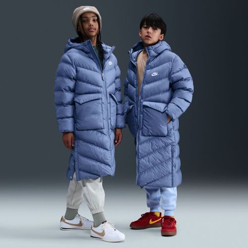 Parka Rembourrée Ample Therma-Fit Nike Sportswear All Day Play Pour Ado - Bleu