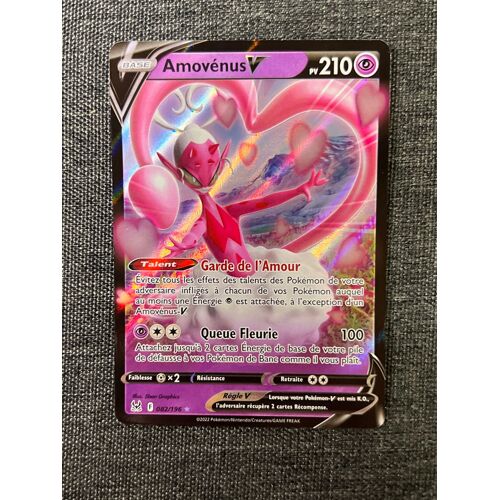 Carte Pokémon Amovénus V 082/196 - Origine Perdue