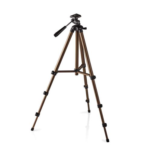 Nedis TPOD2100BZ Appareil-Photo/vidéo Trépied Photo/Vidéo Pan & Tilt 130 cm Noir/Argent