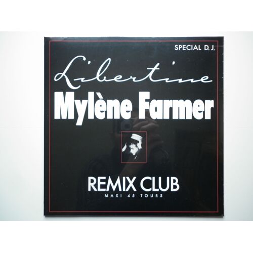 Mylene Farmer Maxi 45tours Vinyle Libertine Remix Club Réédition