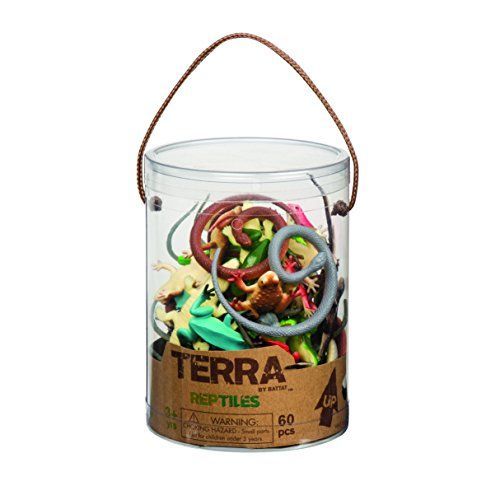 Battat Terra Reptiles In Tube Playset
