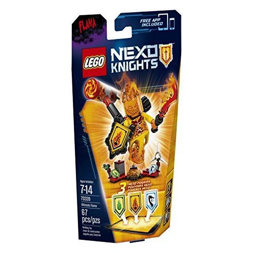 LEGO Nexo Knights 70339 Ultimate Flama Building Kit (67 Piece)