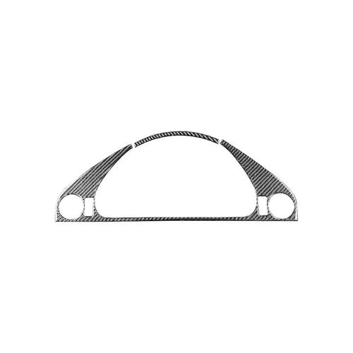 Pour Série 5 E39 1998-2003 Fibre De Carbone Souple Tableau De Bord Couverture Kit Garniture Intérieur Accessoires De Voiture