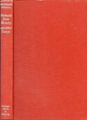 Portraits From Memory, And Other Essays