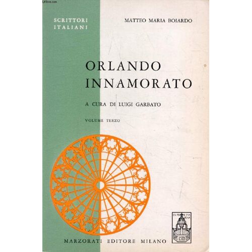 Orlando Innamorato, Volume Iii