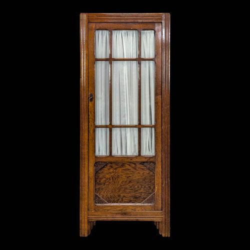 Vitrine De Style Reconstruction En Chne Bois
