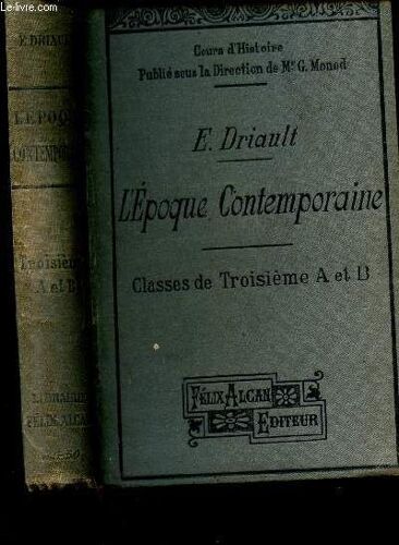 L Epoque Contemporaine 1789-1902
