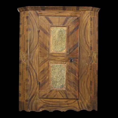 Armoire De Marie Peinte Daposart Populaire Marron