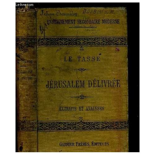 Le Tasse - Jerusalem Delivre